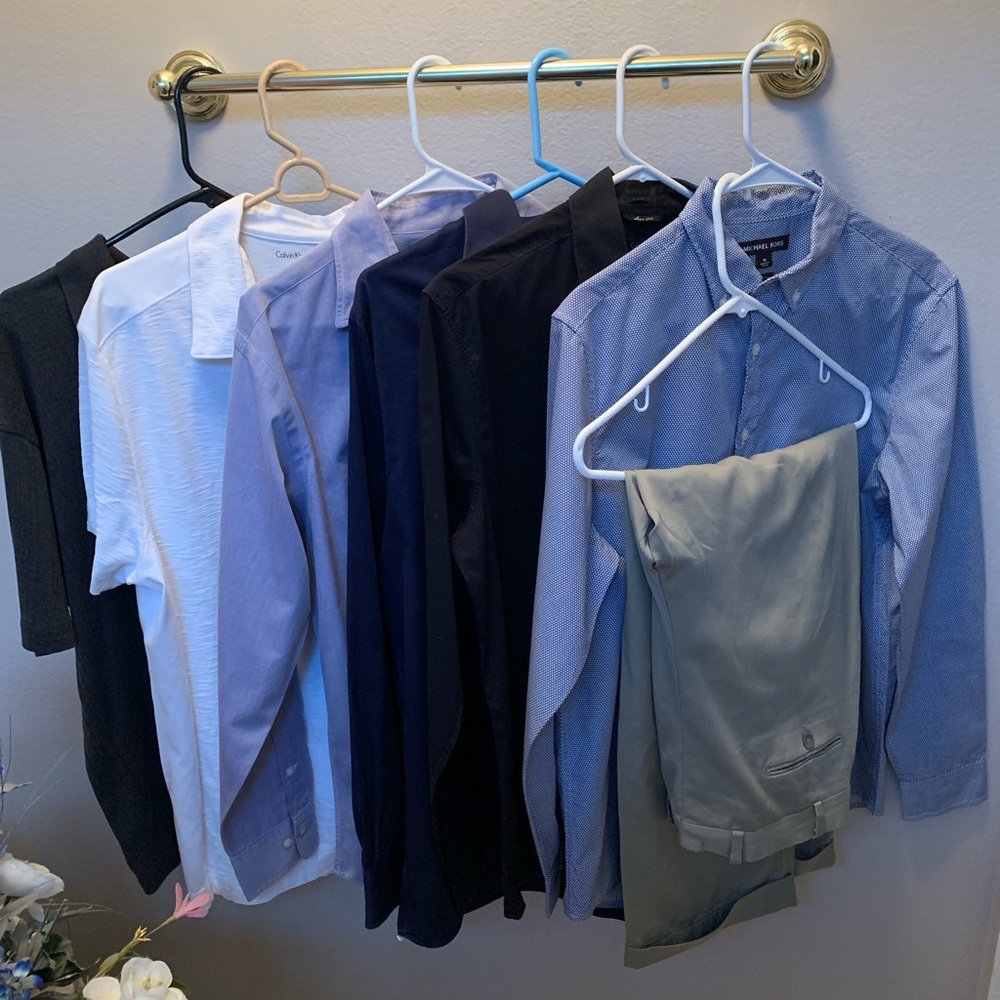 Huge LOT of brand name men’s dress shirts